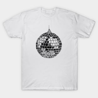 Mirror Ball Art T-Shirt